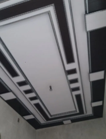 Работы по установке пластикового потолка